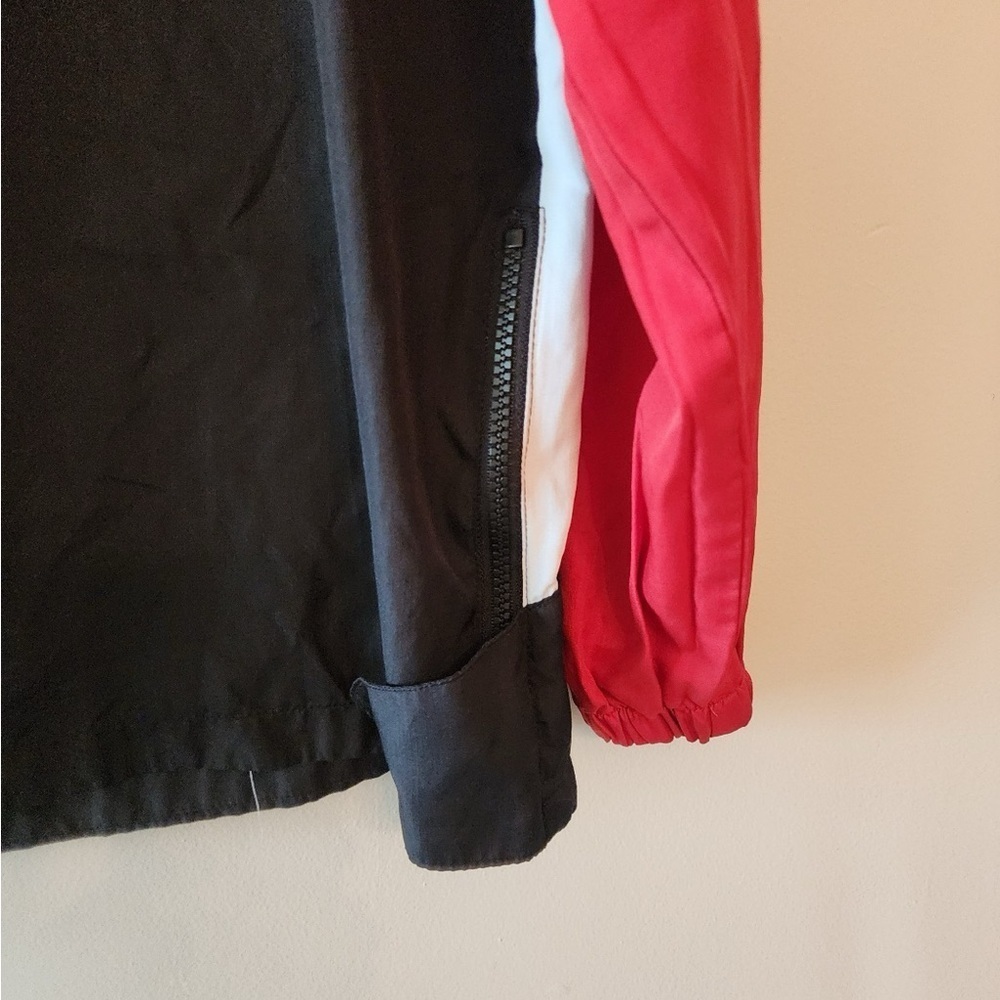 Arizona Packable Pouch Color Block Windbreaker Rain Jacket Stowaway mens large - Picture 6 of 7